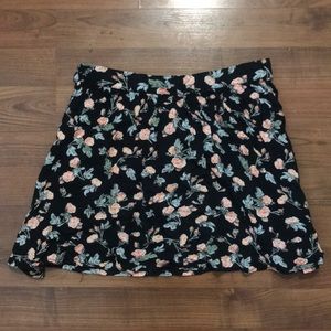 Floral printed billabong skirt